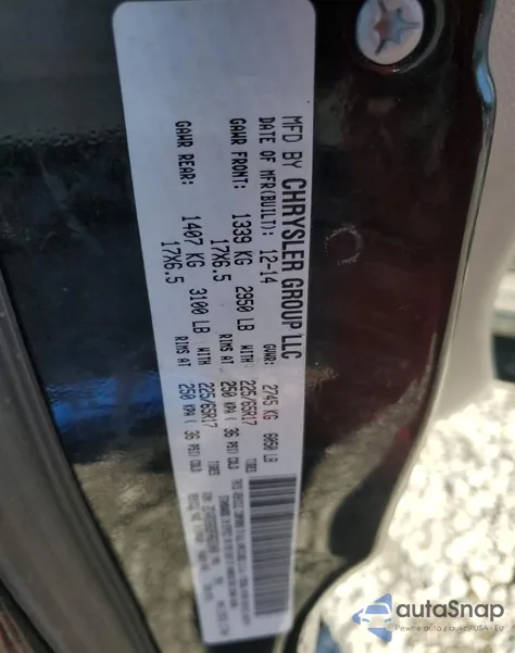 2015 Dodge Grand Caravan Se from USA, damaged, VIN 2C4RDGBG9FR631049